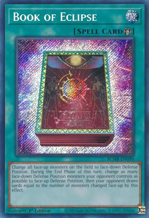 Book of Eclipse BLMR-EN090 Yu-Gi-Oh card from Battles of Legend: Monstrous Revenge