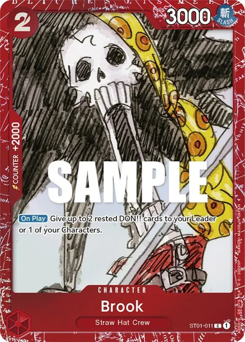 Brook Premium Card Collection -ONE PIECE FILM RED Edition- ST01-011 One Piece card from One Piece Promotion Cards
