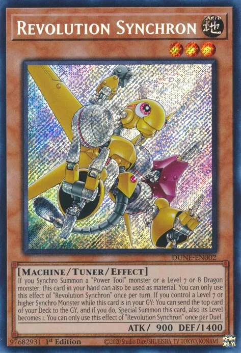 Revolution Synchron DUNE-EN002 Yu-Gi-Oh card from Duelist Nexus