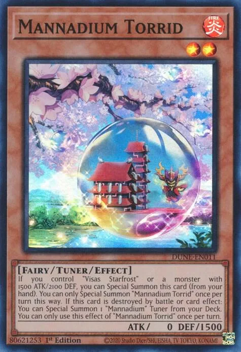 Mannadium Torrid DUNE-EN011 Yu-Gi-Oh card from Duelist Nexus