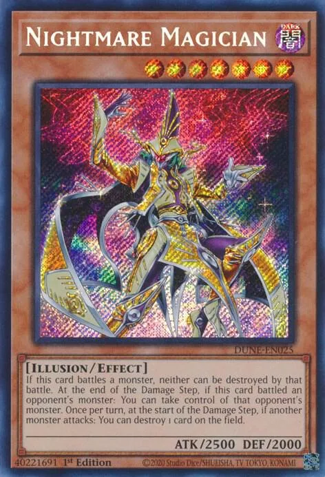 Nightmare Magician DUNE-EN025 Yu-Gi-Oh card from Duelist Nexus