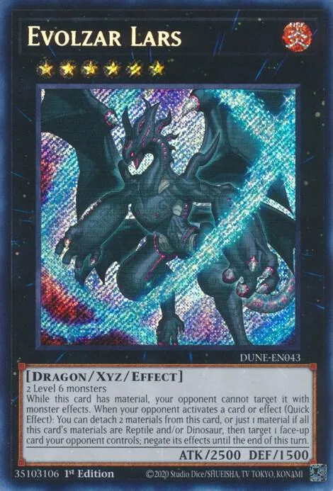 Evolzar Lars DUNE-EN043 Yu-Gi-Oh card from Duelist Nexus