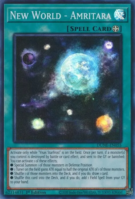 New World - Amritara DUNE-EN055 Yu-Gi-Oh card from Duelist Nexus