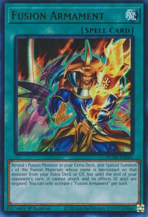 Fusion Armament DUNE-EN061 Yu-Gi-Oh card from Duelist Nexus