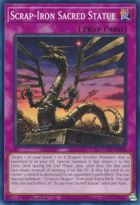 Scrap-Iron Sacred Statue DUNE-EN068 Yu-Gi-Oh card from Duelist Nexus