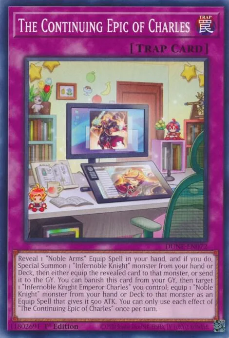 The Continuing Epic of Charles DUNE-EN072 Yu-Gi-Oh card from Duelist Nexus