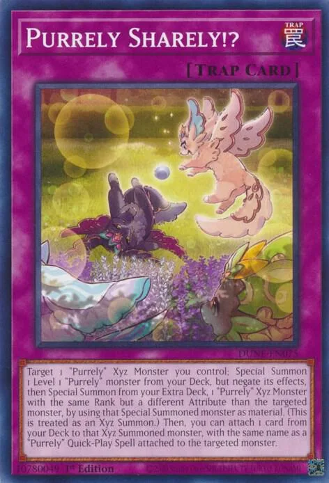 Purrely Sharely!? DUNE-EN075 Yu-Gi-Oh card from Duelist Nexus