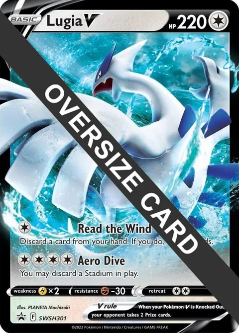 Lugia V #SWSH301 Holofoil Pokémon card from Jumbo Cards