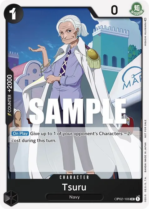 Tsuru Event Pack Vol. 2 OP02-106 One Piece card from One Piece Promotion Cards