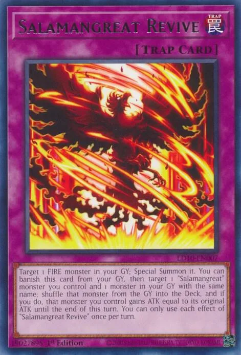 Salamangreat Revive LD10-EN007 Yu-Gi-Oh card from Legendary Duelists: Soulburning Volcano