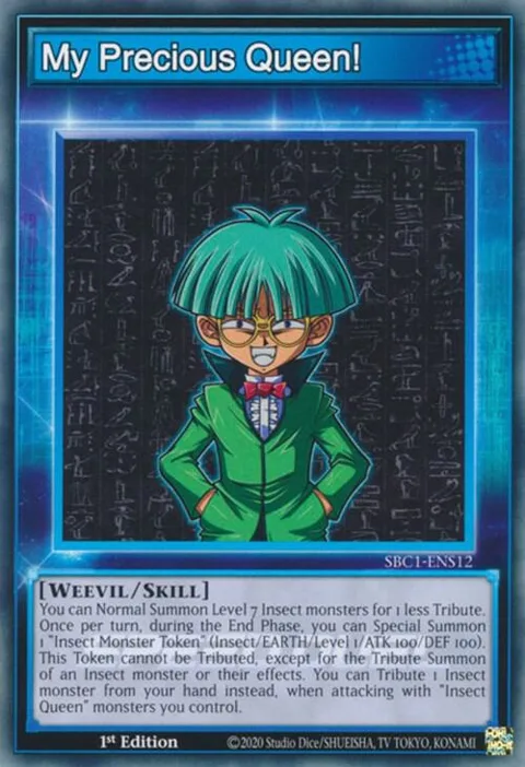 My Precious Queen! SBC1-ENS12 Yu-Gi-Oh card from Speed Duel: Streets of Battle City
