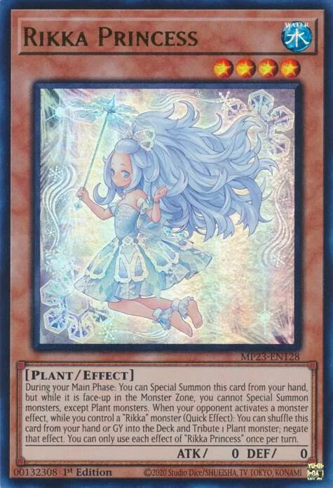 Rikka Princess MP23-EN128 Yu-Gi-Oh card from 25th Anniversary Tin: Dueling Heroes Mega Pack