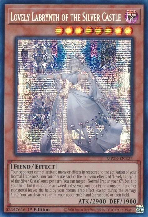 Lovely Labrynth of the Silver Castle MP23-EN226 Yu-Gi-Oh card from 25th Anniversary Tin: Dueling Heroes Mega Pack