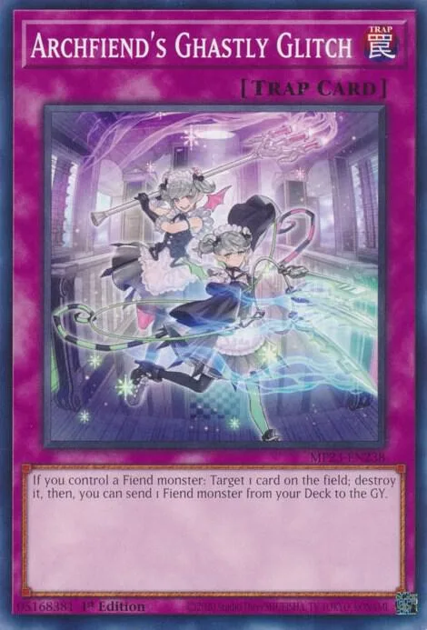 Archfiend's Ghastly Glitch MP23-EN238 Yu-Gi-Oh card from 25th Anniversary Tin: Dueling Heroes Mega Pack