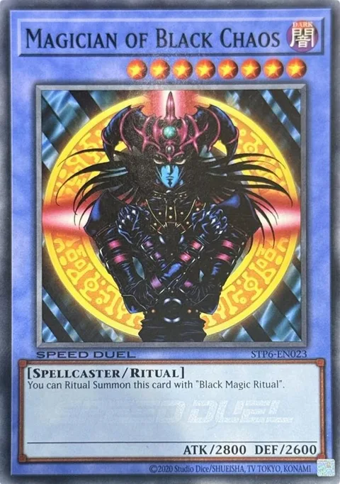 Magician of Black Chaos STP6-EN023 Yu-Gi-Oh card from Speed Duel: Tournament Pack 6