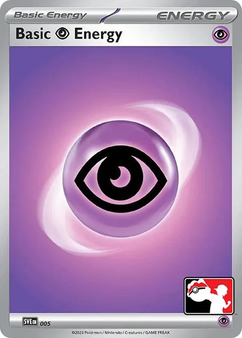 Basic Psychic Energy #005 Holofoil Pokémon card from Prize Pack Series Cards