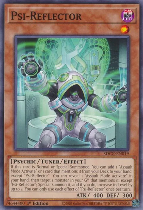 Psi-Reflector SDCK-EN019 Yu-Gi-Oh card from Structure Deck: The Crimson King
