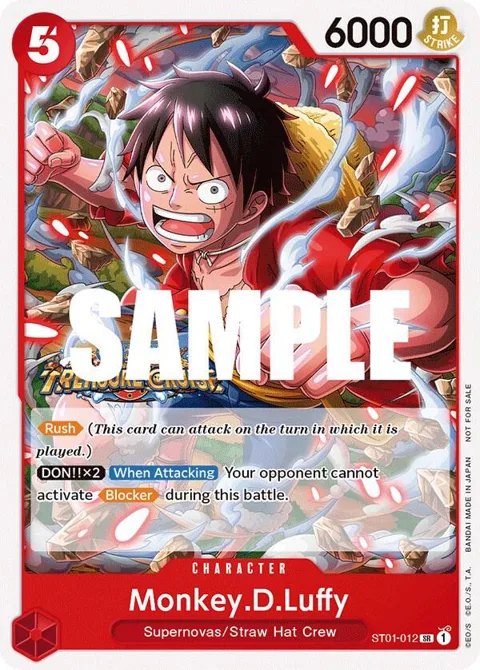 Monkey.D.Luffy Tournament Pack Vol. 5 ST01-012 One Piece card from One Piece Promotion Cards
