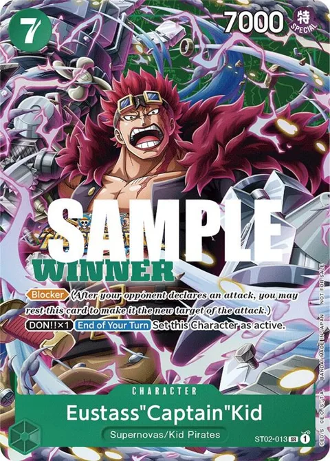 Eustass"Captain"Kid Winner Pack Vol. 5 ST02-013 One Piece card from One Piece Promotion Cards