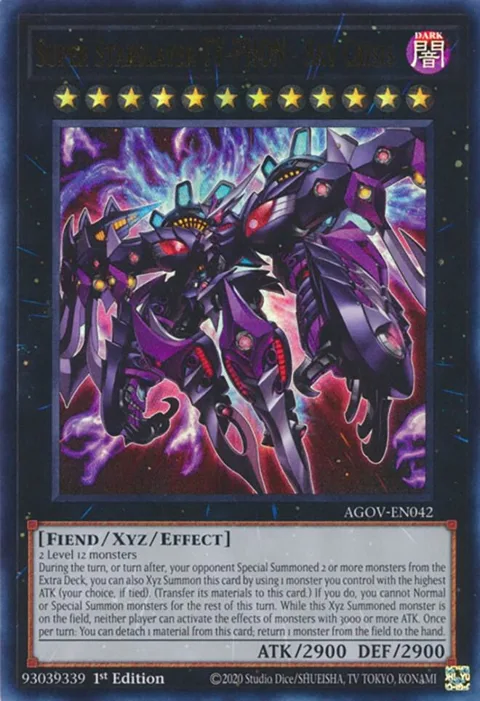Super Starslayer TY-PHON - Sky Crisis AGOV-EN042 Yu-Gi-Oh card from Age of Overlord