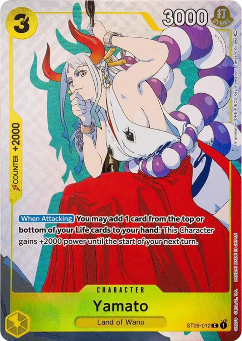 Yamato Gift Collection 2023 ST09-012 One Piece card from One Piece Promotion Cards