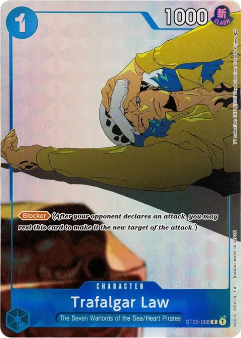 Trafalgar Law Gift Collection 2023 ST03-008 One Piece card from One Piece Promotion Cards