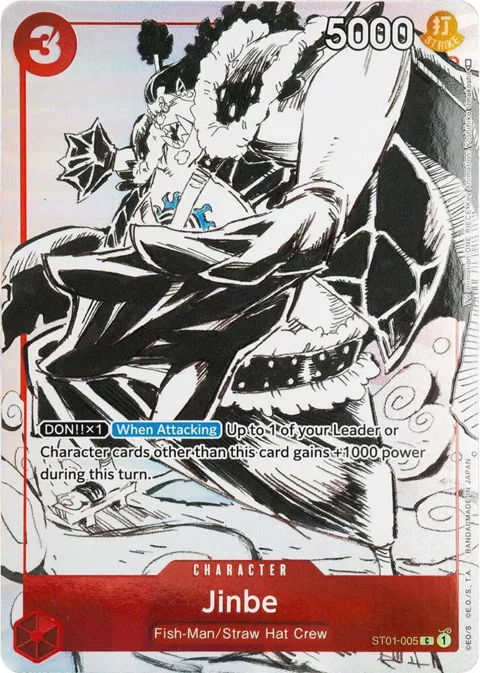 Jinbe Gift Collection 2023 ST01-005 One Piece card from One Piece Promotion Cards