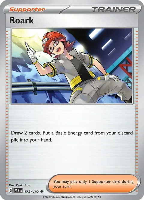 Roark #173/182 Pokémon card from Paradox Rift