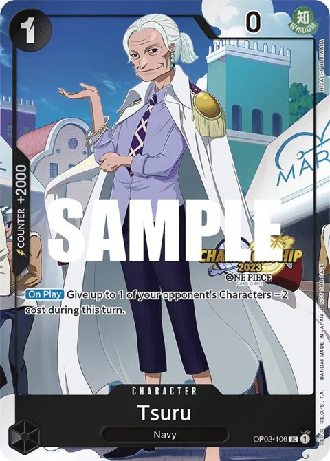 Tsuru CS 2023 Event Pack OP02-106 One Piece card from One Piece Promotion Cards