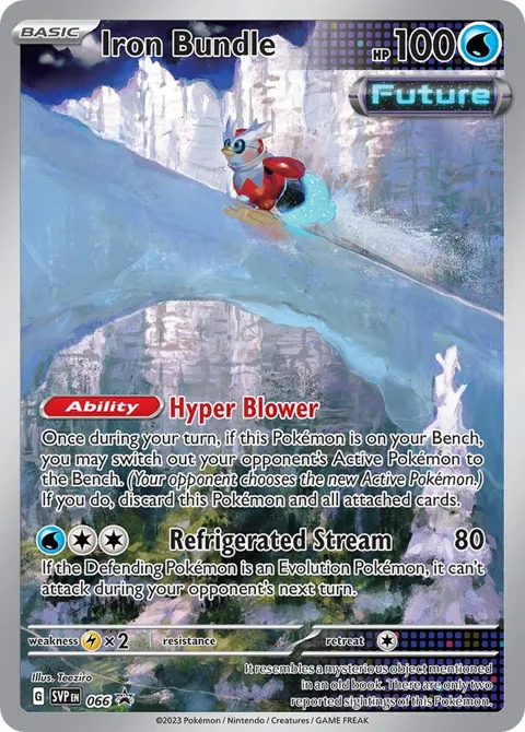 Iron Bundle #066 Holofoil Pokémon card from Scarlet & Violet Promo Cards