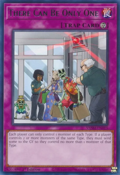 There Can Be Only One VASM-EN015 Yu-Gi-Oh card from Valiant Smashers