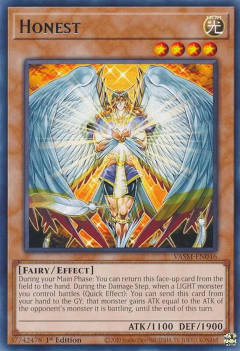 Honest VASM-EN046 Yu-Gi-Oh card from Valiant Smashers