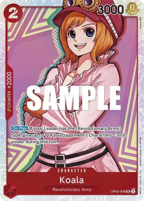 Koala OP05-006 One Piece card from Awakening of the New Era