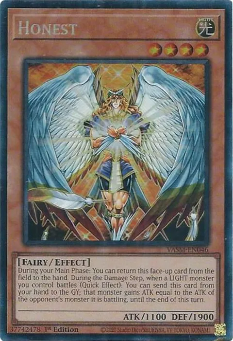 Honest Collector's Rare VASM-EN046 Yu-Gi-Oh card from Valiant Smashers