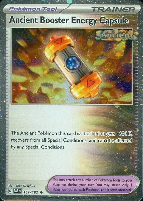 Ancient Booster Energy Capsule #159/182 Holofoil Pokémon card from Miscellaneous Cards & Products