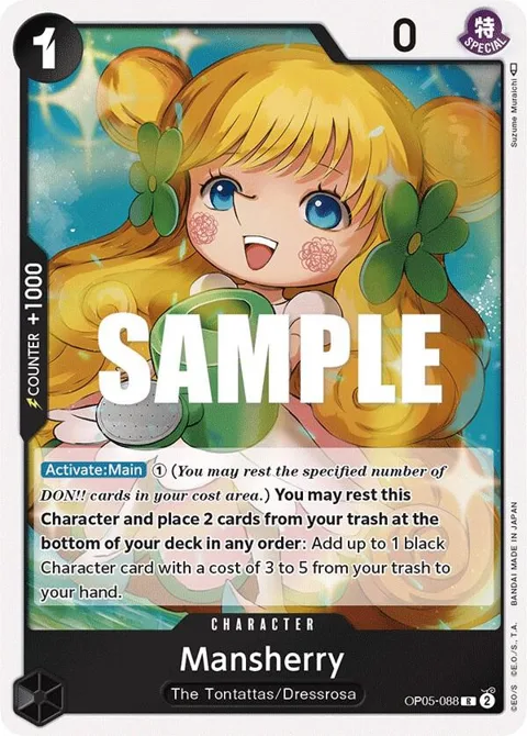 Mansherry OP05-088 One Piece card from Awakening of the New Era