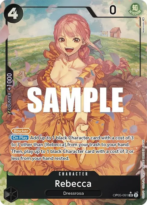 Rebecca Alt Art OP05-091 One Piece card from Awakening of the New Era