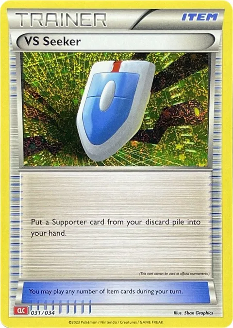 VS Seeker CLC #031/034 Pokémon card from Trading Card Game Classic
