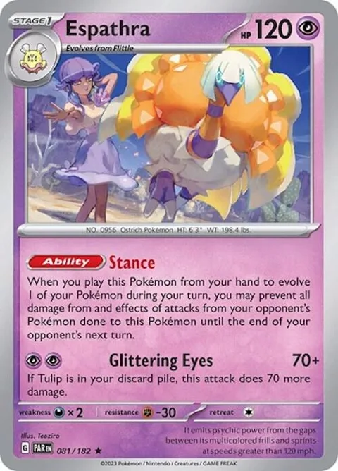 Espathra - 081/182 Non-Holo #081/182 Pokémon card from Deck Exclusives