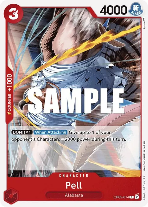 Pell OP05-014 One Piece card from Awakening of the New Era