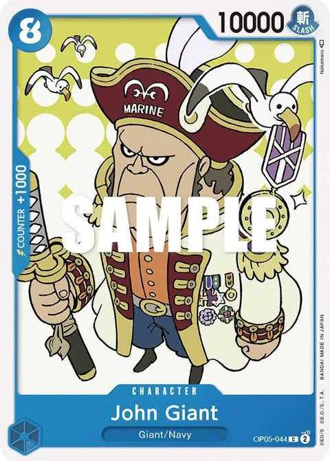 John Giant OP05-044 One Piece card from Awakening of the New Era