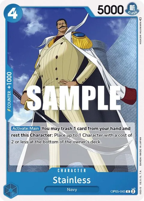 Stainless OP05-045 One Piece card from Awakening of the New Era