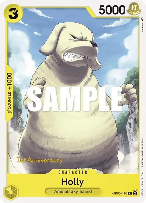 Holly OP05-110 Tournament One Piece card from Awakening of the New Era: 1st Anniversary Tournament Cards