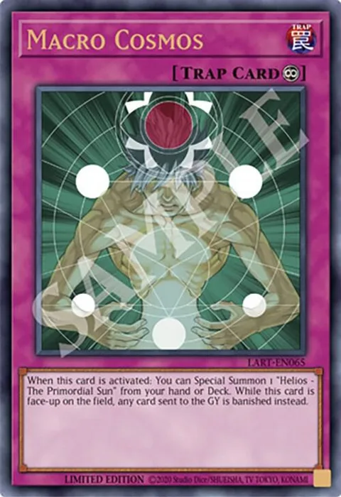 Macro Cosmos LART-EN065 Yu-Gi-Oh card from The Lost Art Promotion