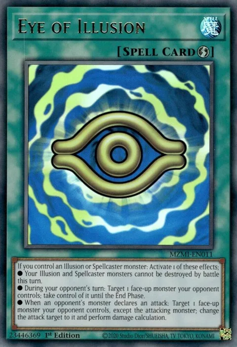 Eye of Illusion MZMI-EN011 Yu-Gi-Oh card from Maze of Millennia