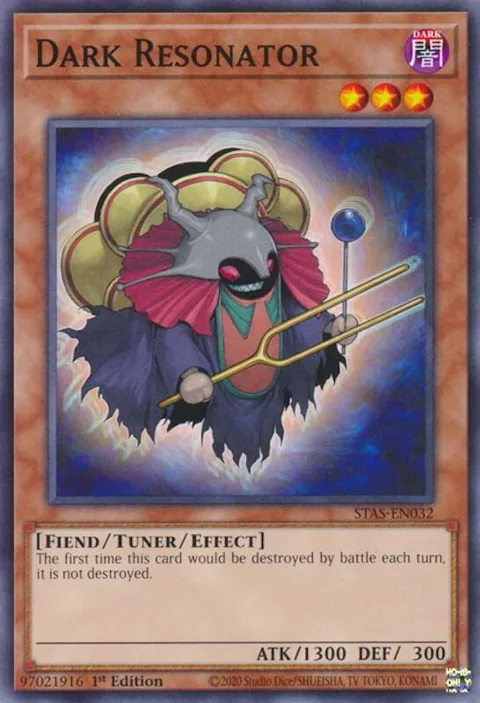 Dark Resonator STAS-EN032 Yu-Gi-Oh card from 2-Player Starter Set