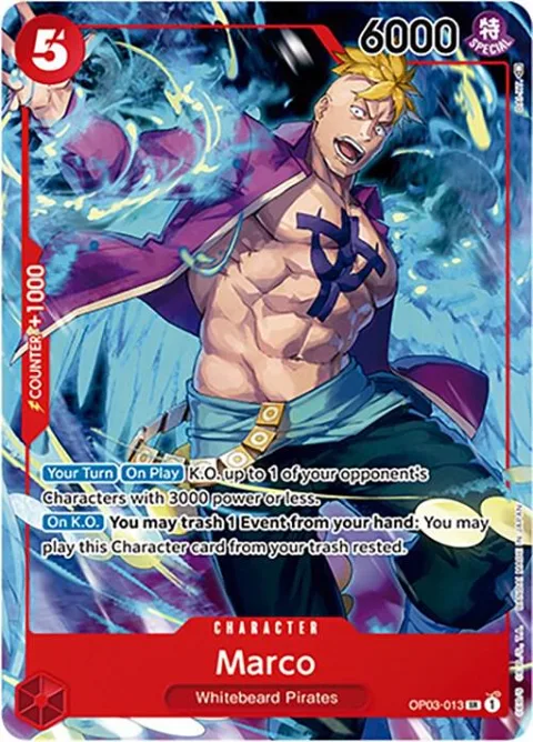 Marco Japanese 1st Anniversary Set OP03-013 One Piece card from One Piece Promotion Cards
