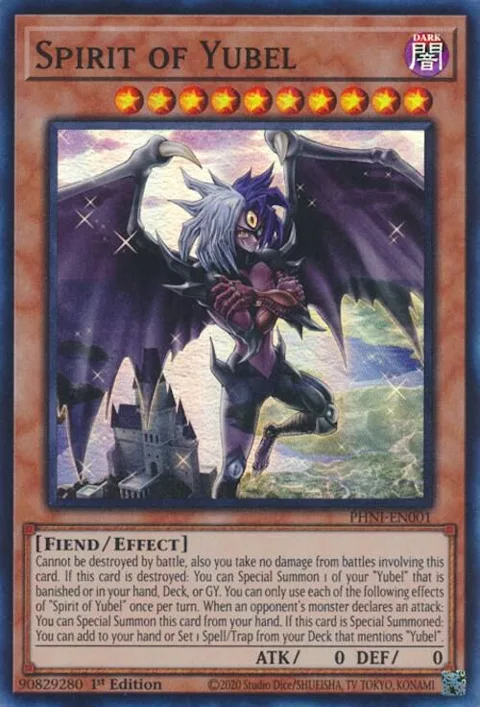 Spirit of Yubel PHNI-EN001 Yu-Gi-Oh card from Phantom Nightmare
