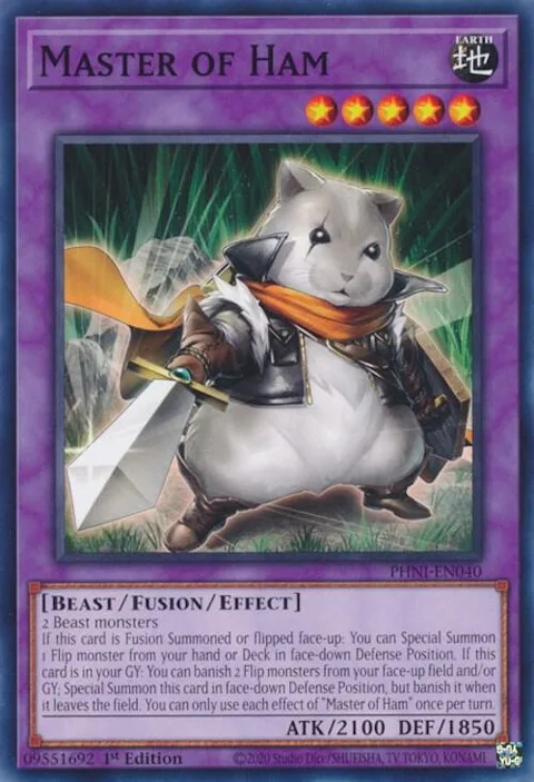 Master of Ham PHNI-EN040 Yu-Gi-Oh card from Phantom Nightmare