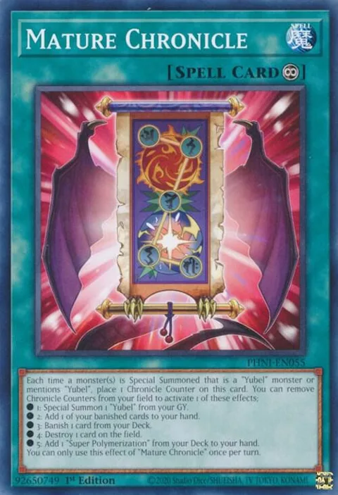 Mature Chronicle PHNI-EN055 Yu-Gi-Oh card from Phantom Nightmare